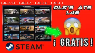 🔥Como descargar todos los DLC´s GRATIS para ATS 1.46 versión STEAM🔥😎 American Truck Simulator ✔