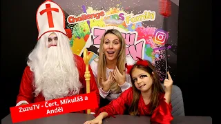 ZuzuTV FAMILY - Čert 👹, Mikuláš 🎅 a Anděl 👼