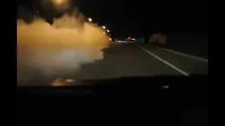 BRUTAL Mercedes CLK W209 BURN OUT!