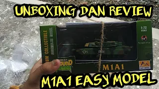 UNBOXING & REVIEW |DIECAST M1A1 ABRAMS EASY MODEL 1:72