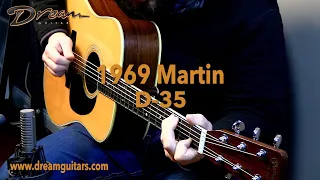 1969 Martin D-35, Brazilian Rosewood & Sitka Spruce