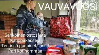 Kauppakassit 50e 🛍🛒 | Ruokahörhöilyä 🍽 | Vauvavuosi 🤱