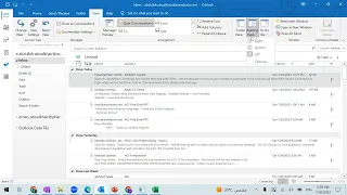 how to Fix Outlook Inbox view suddenly changed