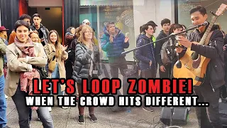 THIS WAS AWESOME! 😲 LOOPING ZOMBIE by CRANBERRIES