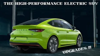 Debut | New 2024 Skoda Enyaq RS | With More Power And Better Range | The high-performance electric