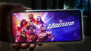 It's New WWE Game on PlayStore / WWE Undefeated GamePlay / Vishal Techgamers /