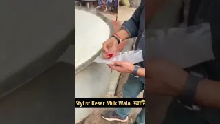 KESAR MILK YUMMY 🤤 FOOD SHORTS