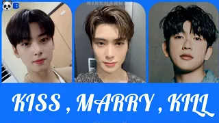 [KPOP GAME] KISS , MARRY AND KILL | MALE IDOLS EDITION | PART 1