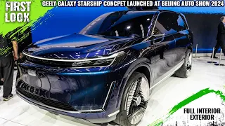 Geely Galaxy Starship Concept Launched At 2024 Beijing Auto Show - 2000 Km PHEV Range