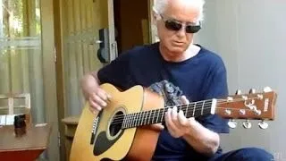 Jimmy Page Rare Acoustic Guitar version of Kashmir