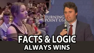 Charlie Kirk Triggers Race Baiting STUDENT With Facts and Logic