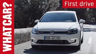 VW e-Golf 2017 review | What Car? first drive
