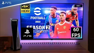 Efootball 2022 Gameplay PS5 (4K HDR 60FPS)