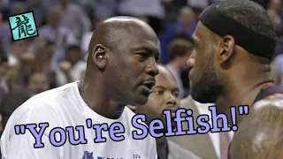 Lebron VS Jordan - Who Is A More Selfish Teammate?