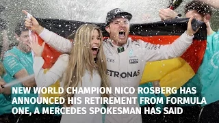 Nico Rosberg Announces Shock Retirement From Formula One