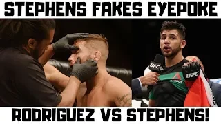 Yair Rodriguez vs Jeremy Stephens Full Fight Reaction and Eyepoke - UFC Mexico City Recap