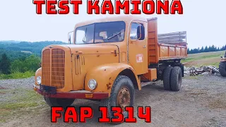 TEST KAMIONA: DEKICA FAP 1314 SE IGRA PO BRDIMA// *** NA PRODAJU ***