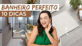 10 PASSOS para ter um BANHEIRO CHIQUE E PERFEITO - Mariana Cabral