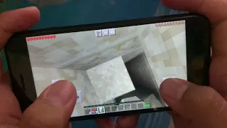 iPhone 7 Test Game MINECRAFT with maximum of 16 chunks.