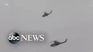2 Marines killed in helicopter crash during training