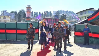 The extraordinary collaboration: Assam Rifles and Miss Nagaland in Tuensang Nagaland