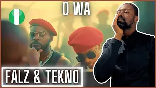 Tekno Means Business 🫡 | Falz & Tekno - O Wa (Official Music Video) | Reaction