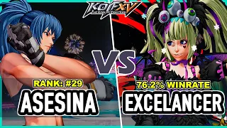 KOF XV 🔥 Shermie Asesina (Leona/Athena/Shermie) vs Excelancer (Sylvie/Isla/Iori) 🔥 Steam