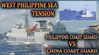 🔴 Philippine Coast Guard confrontation with Chinese coast guard in west Philippine sea