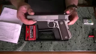 SWISS ARMS COLT M1911A1 wiatrówka 4,5mm BB Co2  BLOW BACK .