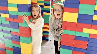 GIANT LEGO FORT Escape Room!
