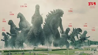 Godzilla 1954-2016 THEME MIX Music!! 15 Mins