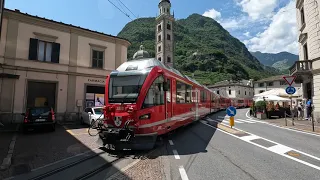 Bernina Express Switzerland (Chur - Tirano) [4K 60FPS]