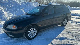 Тойота Калдина 4ВД  2002 года.  Отзыв за 2 года эксплуатации. Toyota Caldina 4WD ST215