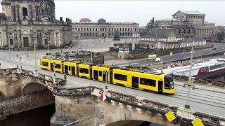 Unsere Neue für Dresden: Vom Bau bis auf Dresdens Gleise