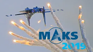 Весь МАКС 2019 за 3 минуты! [Клип] 🔥 Су-57; Су-35; Су-30СМ