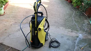 Karcher K7 plus Home 180 bar vs Nilfisk 120 bar (Greek review)