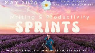 Write With Me | Writing & Productivity Pomodoro Sprints for May