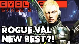 ROGUE VAL DESTROYS!! STAGE TWO GAMEPLAY!! Evolve Gameplay Walkthrough - Hunt (PC 1080p 60fps)