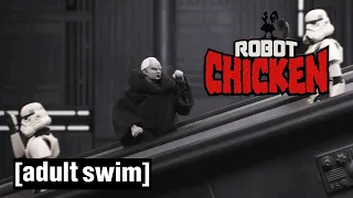 Robot Chicken | Emperor Escalator | Adult Swim UK 🇬🇧