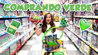 COMPRAS VERDES / COMPRANDO TODO EN COLOR VERDE 💚🐸