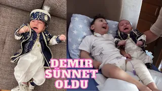 DEMİR SÜNNET OLDU⎮ AĞRISIZ ACISIZ LAZER İLE SÜNNET🎉