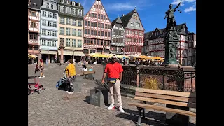 Exploring FRANKFURT City | City Tour | Assam to Europe | Town to the World | Vlog 2 :)