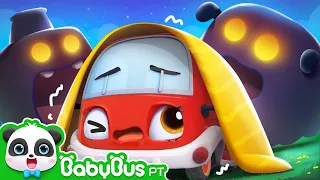 Será que Tem um Monstro na Floresta? 👾 | A Turma do BabyBus | Mecânico Bebê Panda | Músicas Infantis