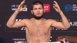 Khabib missed weight and Fight Island officials allowed it