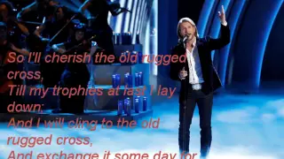 Craig Wayne Boyd-The Old Rugged Cross-The Voice 7[Lyrics]