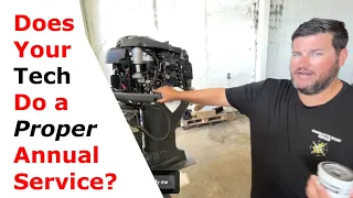What Should All Be Involved in an Annual or 100 Hour Service?  (Outboard Yamaha 4-Stroke)