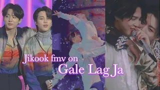 Requested 💮 #BTS💜 #Jikook 🐥🐰 fmv on Gale lag ja bollywood song✨💞 ft. Jikook ♥💓♥