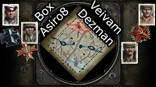 Box & Asiro8 vs Veivam & Dezman [Episode 176] Company of Heroes 2 cast