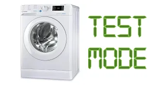 Indesit Innex Washer Dryer How To Switch To Test Mode  BDE1071682XWUKN