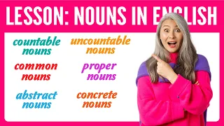 LEARN ABOUT NOUNS IN ENGLISH